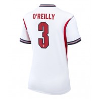 England Nico O'Reilly #3 Fußballbekleidung Heimtrikot Damen WM 2026 Kurzarm
